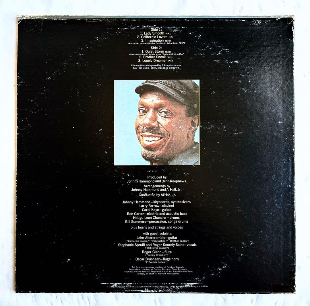 Johnny Hammond Storm Warningレアグル傑作USオリジ盤