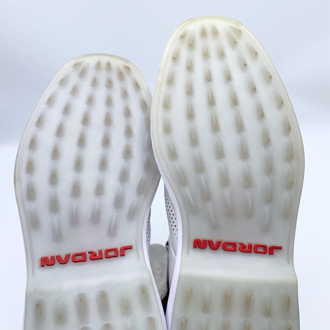 【美品】NIKE ゴルフ　シューズ　スパイクレス　ホワイト　26cm ジョーダン