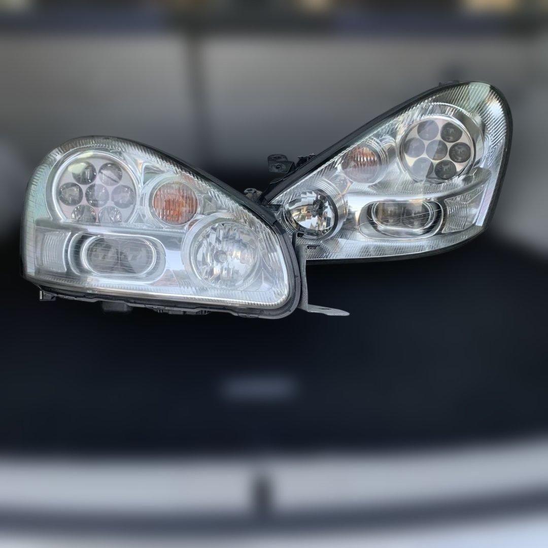 日産 シーマF50 GF50 450XV HIDヘッドライト左右セット　中古品