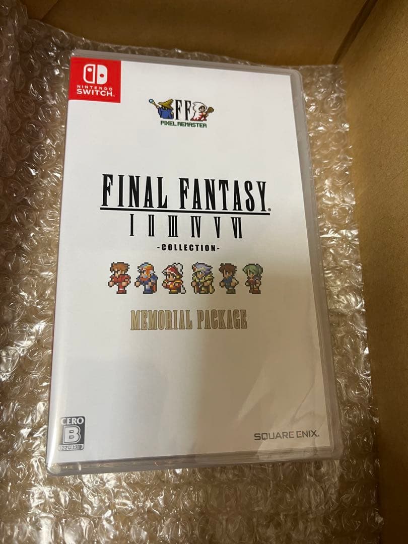 ファイナルファンタジー ピクセルリマスター メモリアルパッケージ　switch
