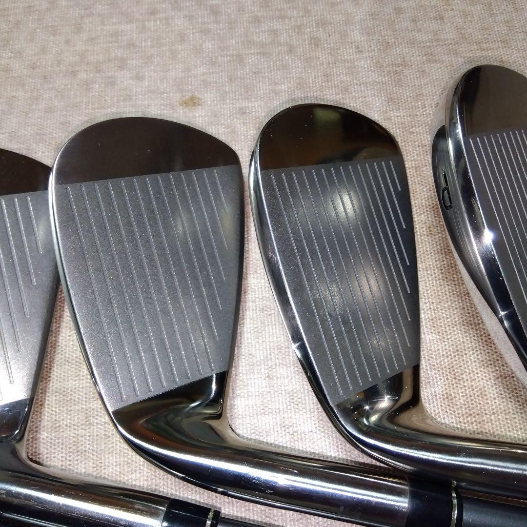 EXIM NANO アイアン７本セット ４〜９,PW【ＳＲ】未使用に近い