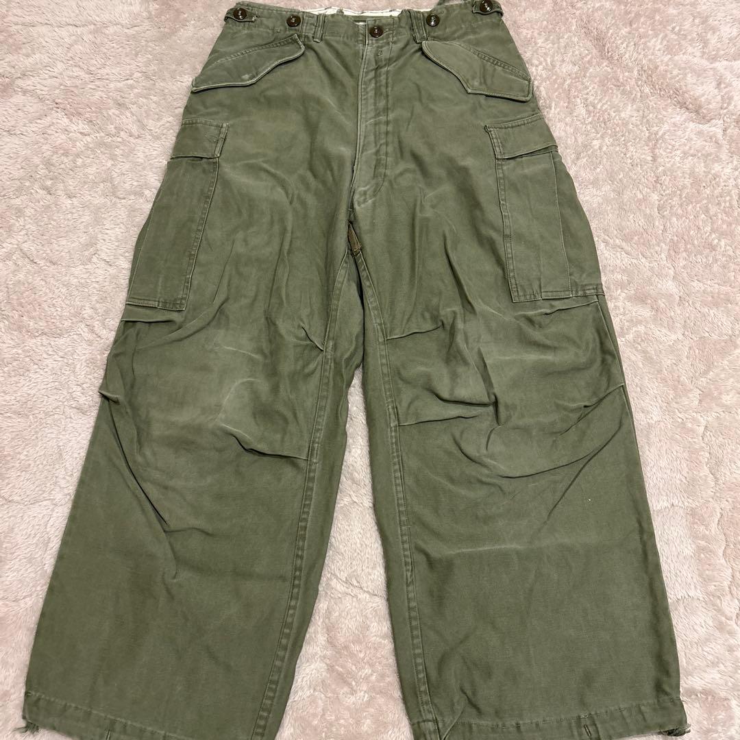 M-51 ミリタリー　カーゴパンツ　トラウザーズ　army USMC 50s