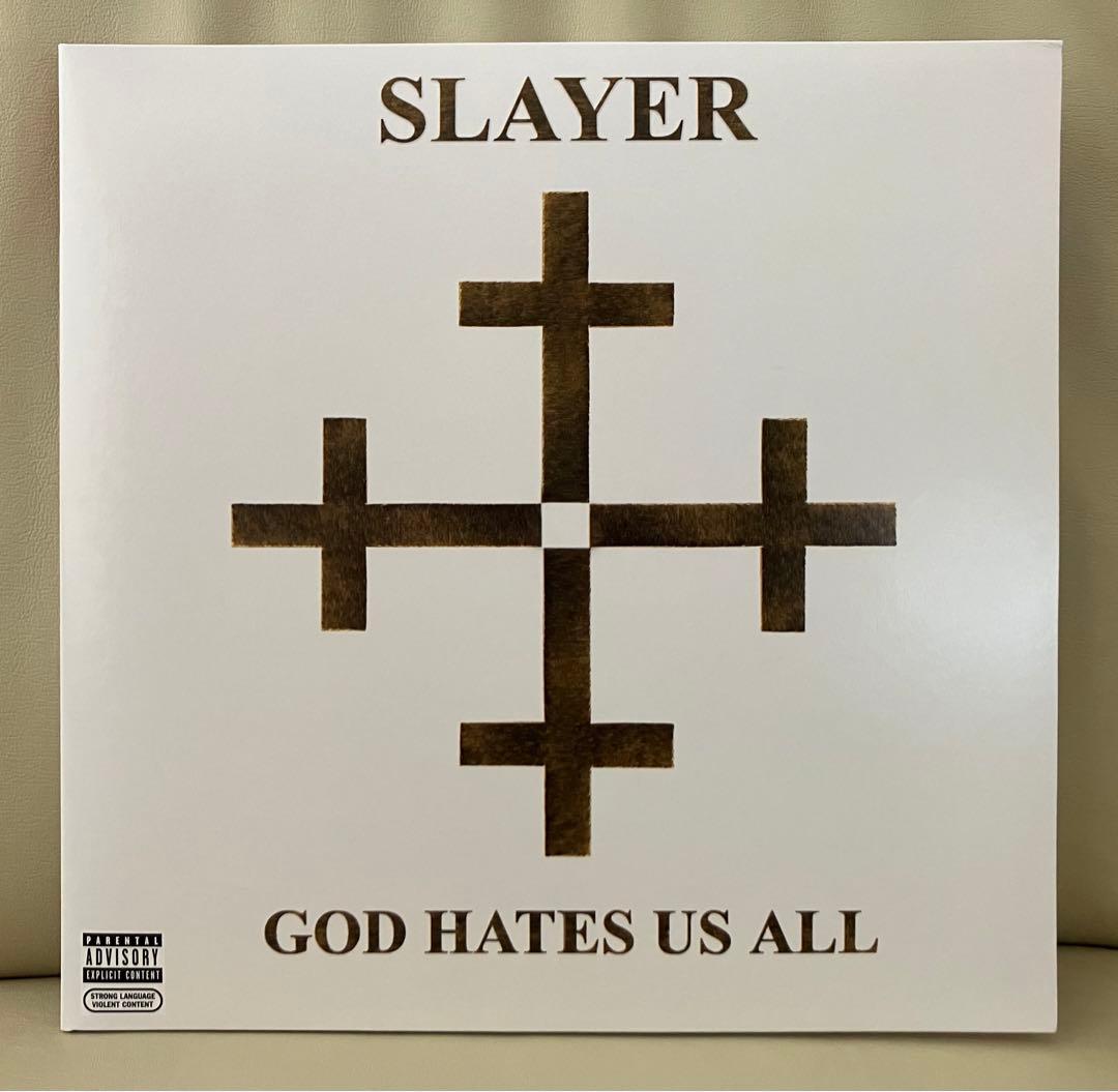 【美品】SLAYER - GOD HATES US ALL アナログLPレコード