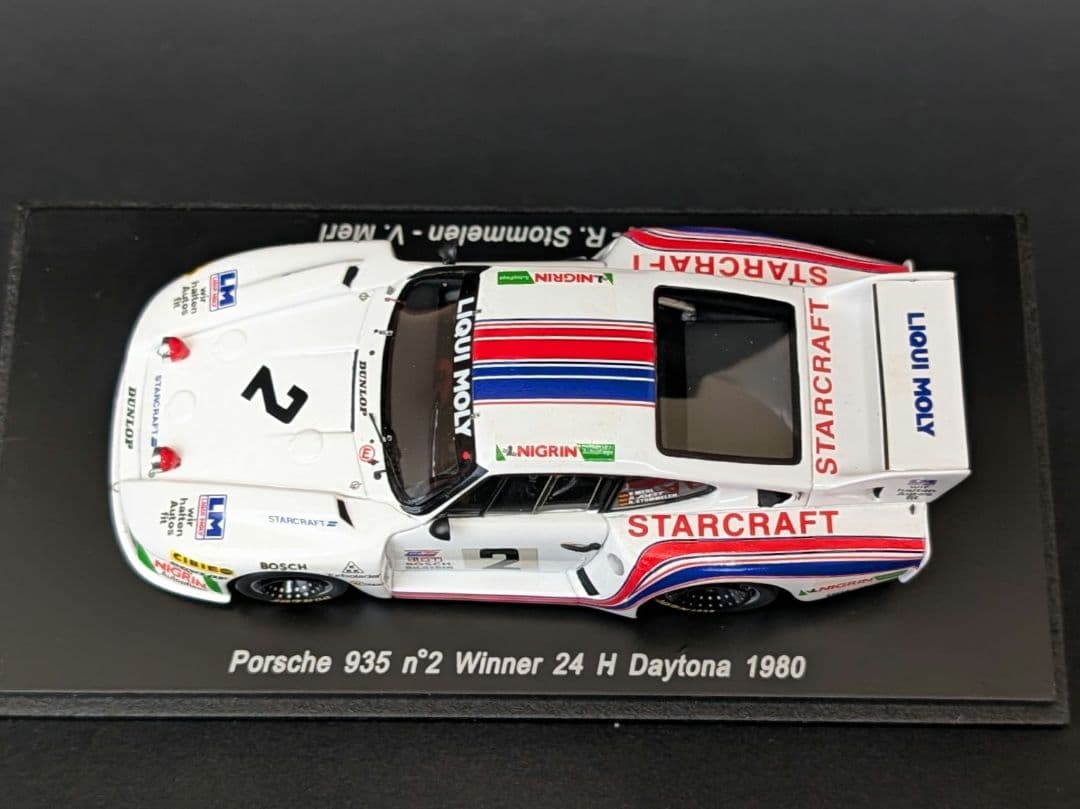 【TADA】スパーク 1/43 ポルシェ 935 1980デイトナ24優勝