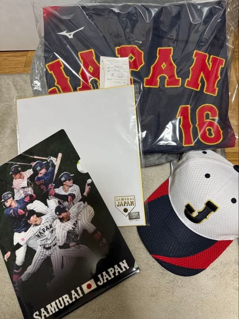 大谷翔平 日本代表ユニフォーム 侍ジャパン ビジター Lサイズ