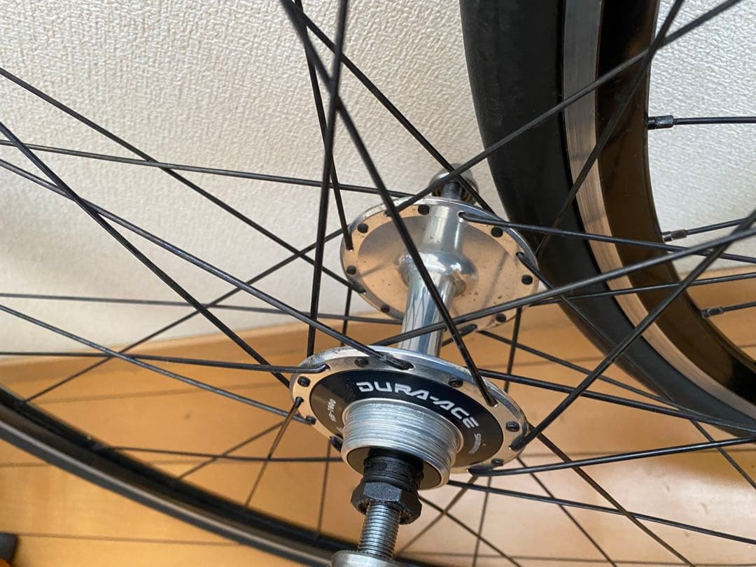 DURA-ACE HB-7600 ピストホイール WO ホイールバック付