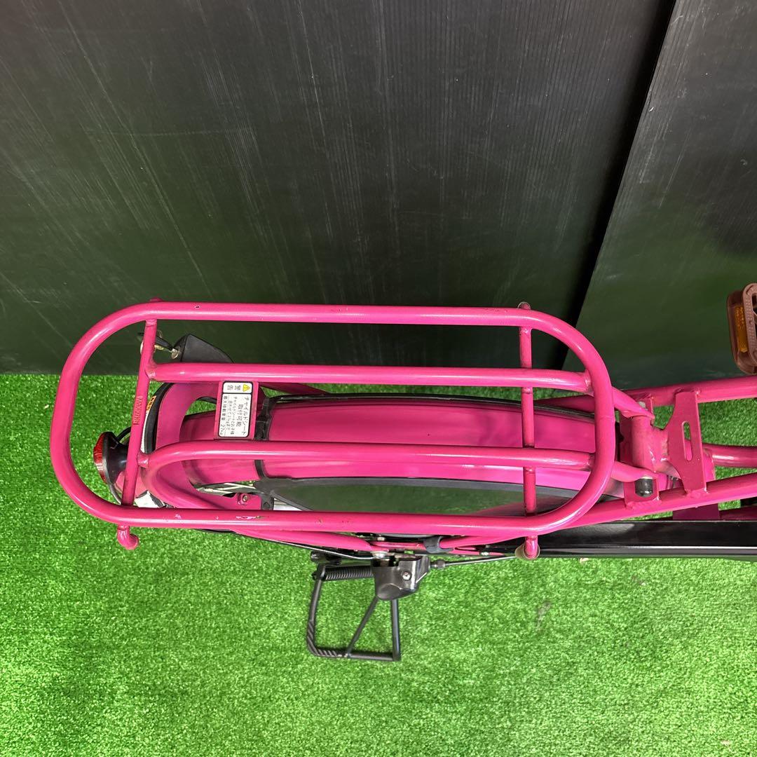 電動自転車 YAMAHA PAS Babby ピンク 3人乗り対応　63