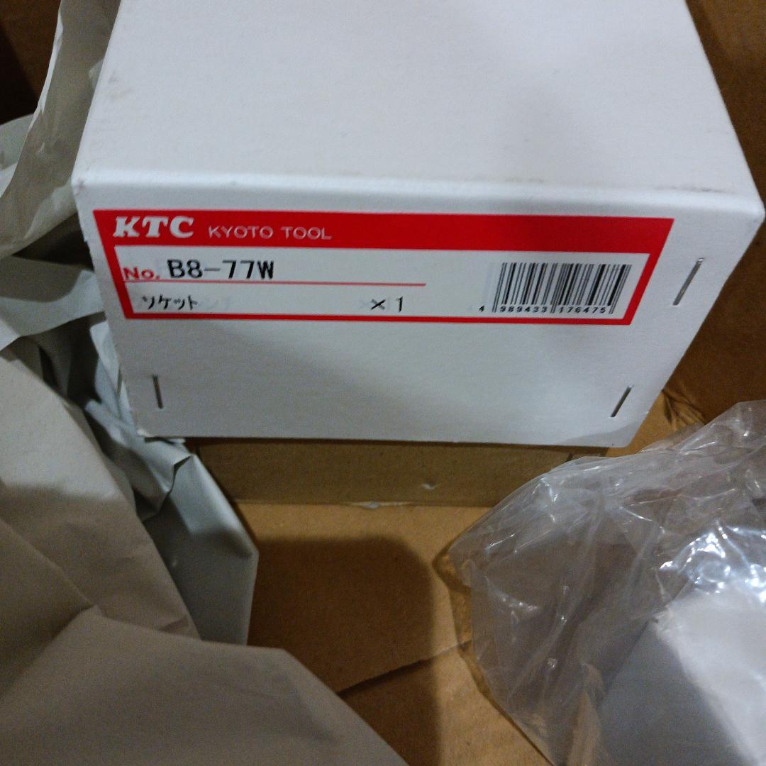 京都機械工具(KTC) 25.4SQ 十二角 ソケット 77ｍｍ B8-77W