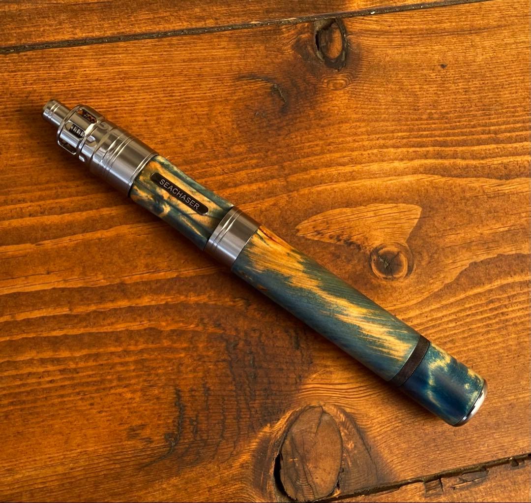 トラウトロッド　4ft7inch スピニング　グラスロッド　スタビライズドウッド