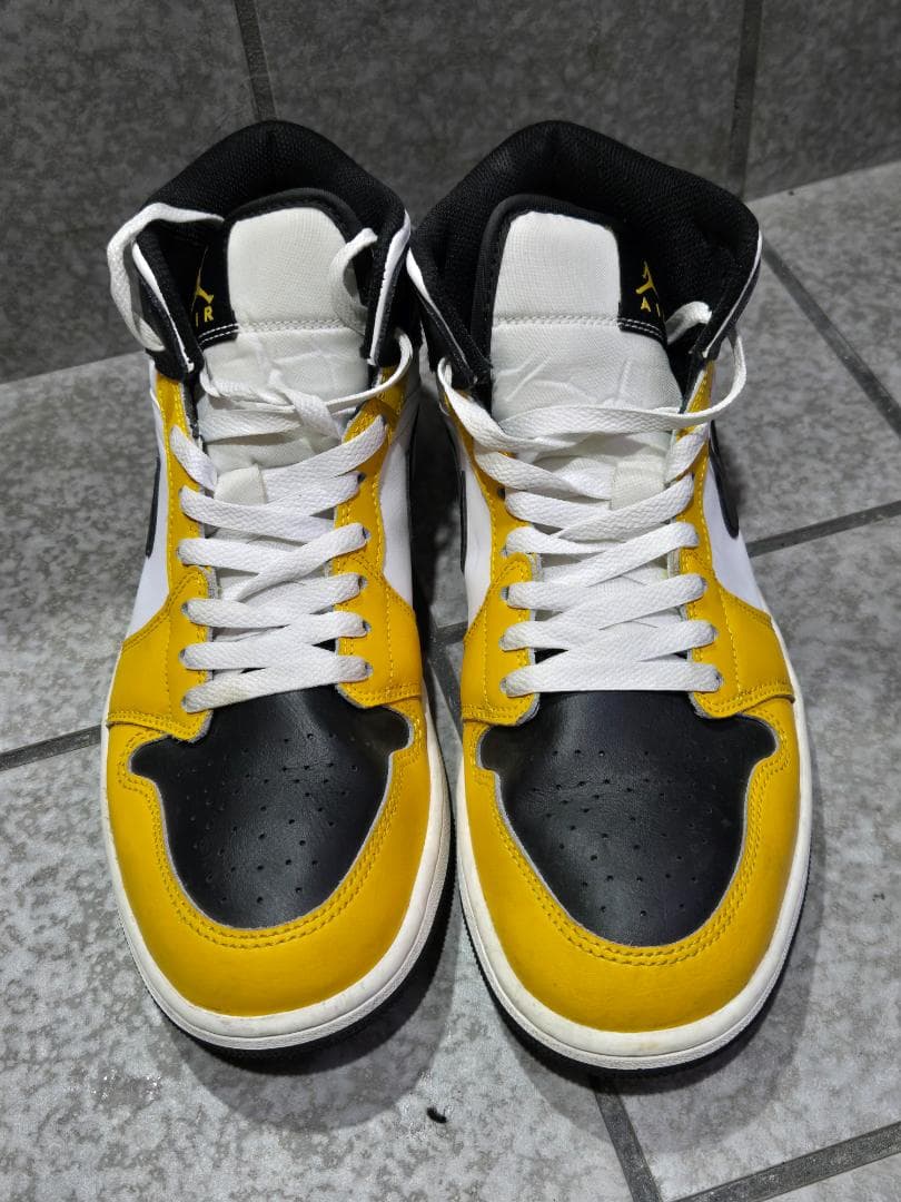 【今のところNIKE一択なあなた】Jordan1Mid Yellow 27.5㌢