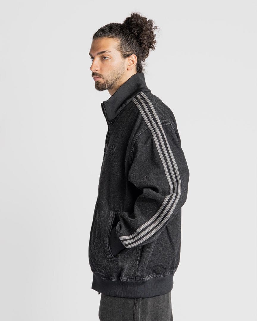 新品2XL】アディダスアディカラーデニムジャケットファイヤーバードトラックげんじ