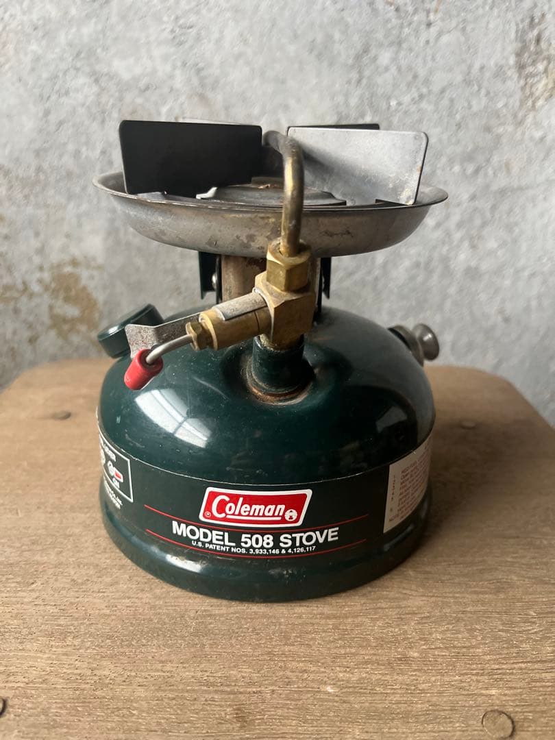Coleman model 508 stove シングルバーナー