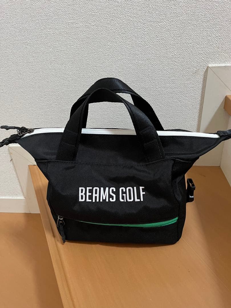 BEAMS GOLF ブラックカートバッグ保冷保温機能