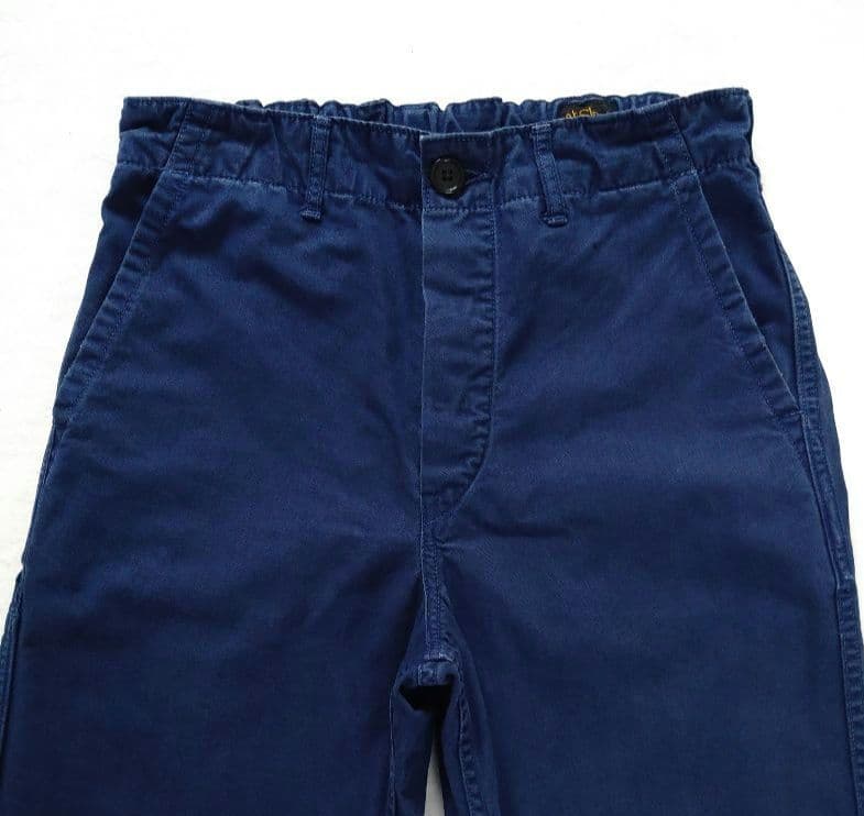 orSlow オアスロウ フレンチワークパンツ ブルー サイズ1