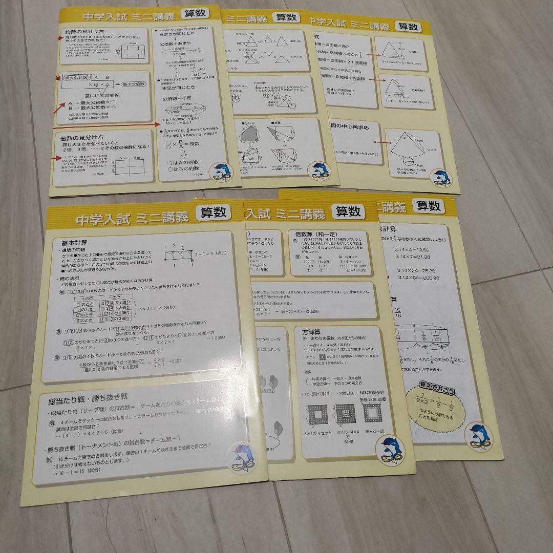 【新品】浜学園 4科目 中学入試ミニ講義 フルセット（算・国・理・社）