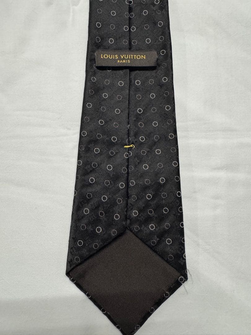 LOUIS VUITTON シルク ドットネクタイ
