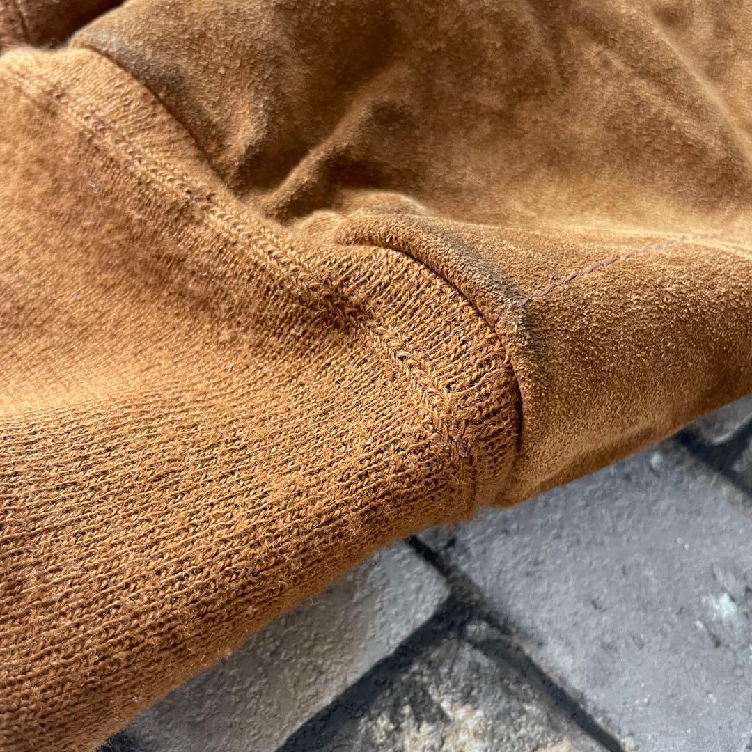 ジャケット・アウター Italy Suede Leather Bomber Jacket 50