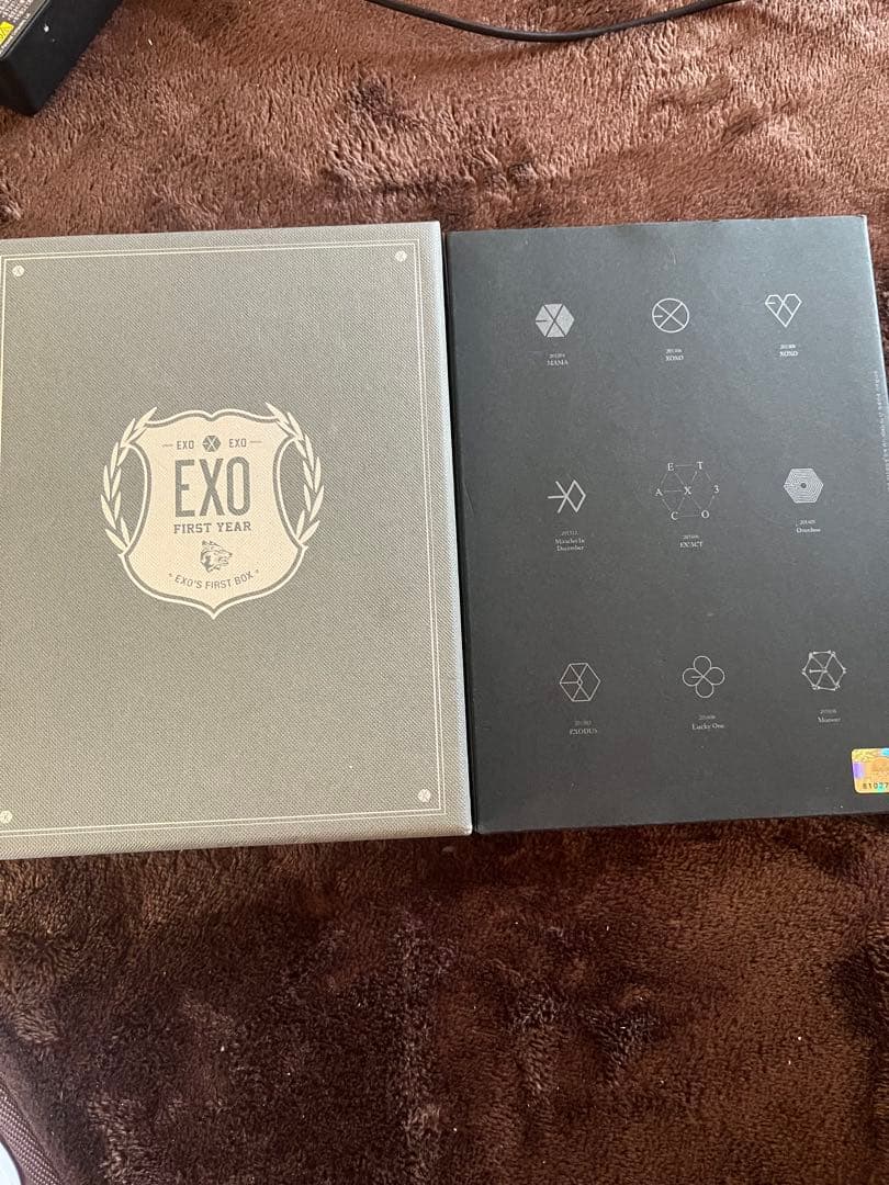 EXO FIRST YEAR 4枚組DVDセット＆CD