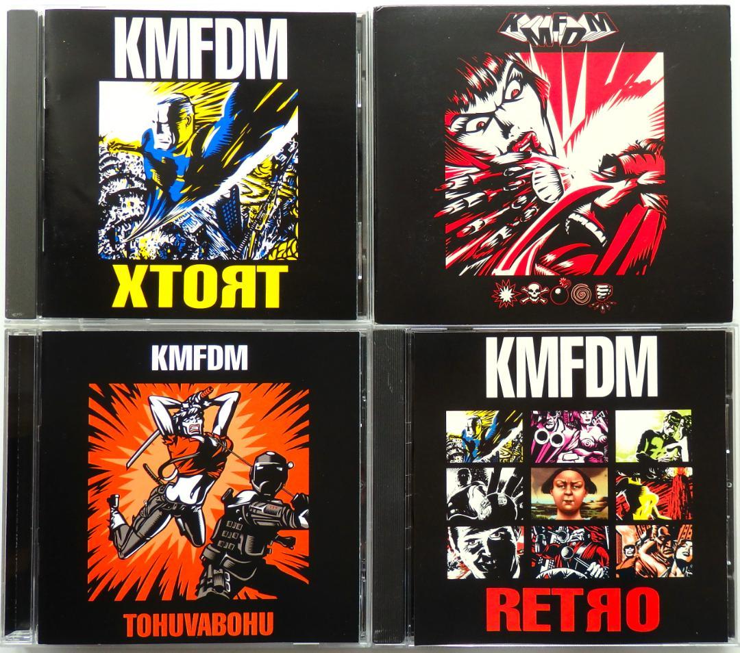 輸入オリジナル盤 インダストリアル 4枚セット 新同盤含む KMFDM
