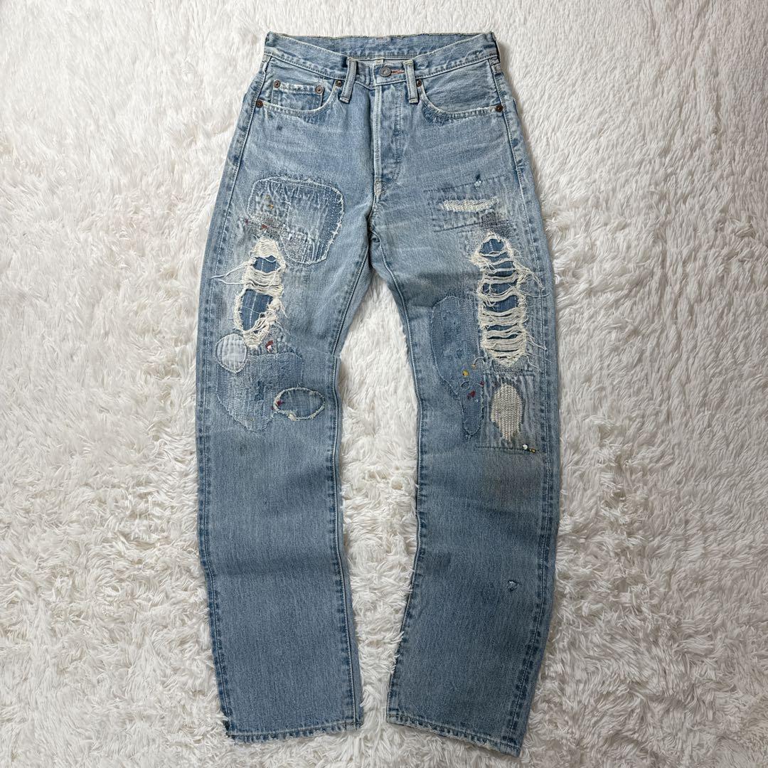 KAPITAL BORO リメイク加工デニム 28 日本製 セルビッジ 赤耳
