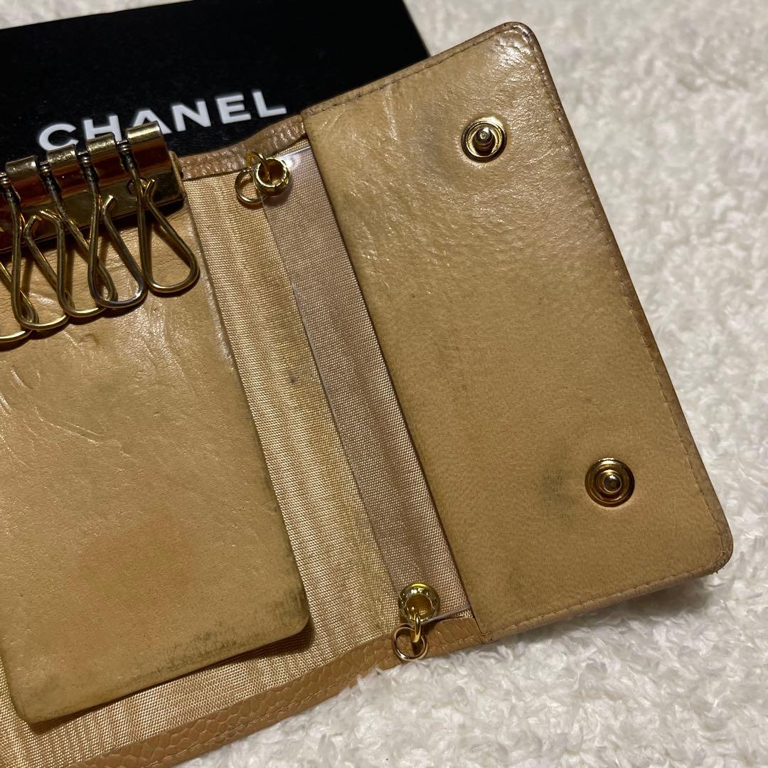 特別価格❣️CHANEL キーケース　正規品　ショルダーチェーン付き　ケース