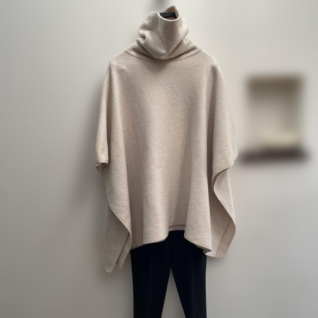 き*ろ様 J&M Davidson ニットポンチョ コート