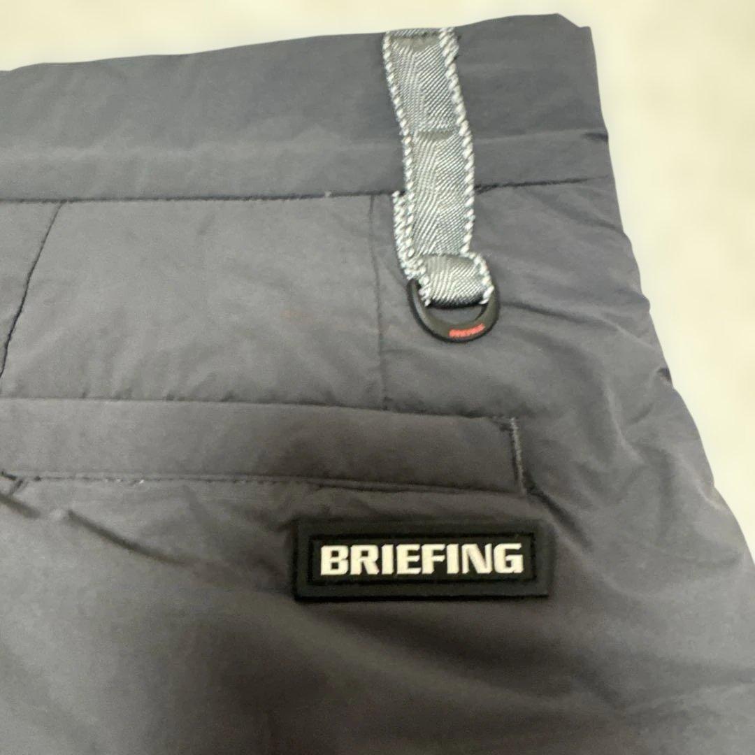 BRIEFING ダークグレー キルティングパンツ