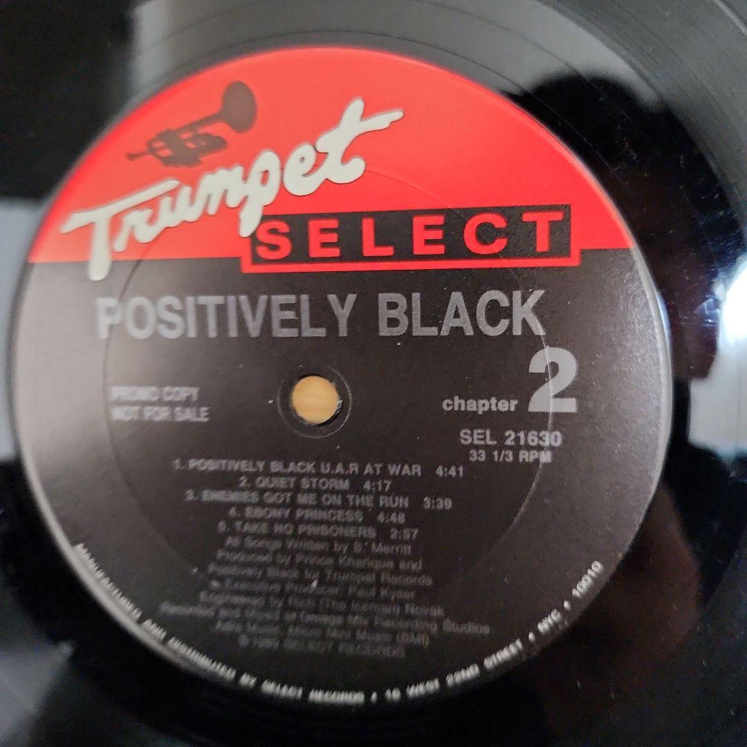 Positively Black ST プロモ版 レコード LP