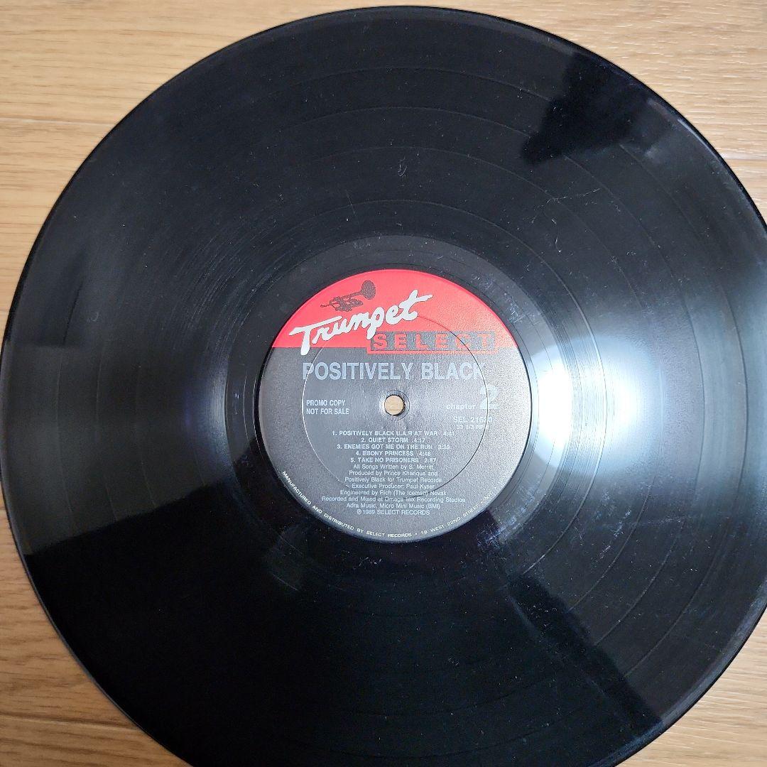 Positively Black ST プロモ版 レコード LP