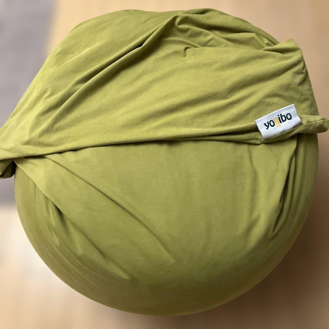 Yogibo Light - ビーズクッション　ライムグリーン