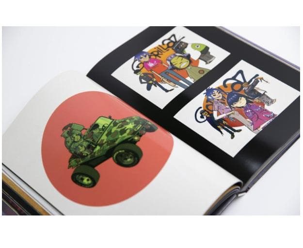 リド様　書籍　The Gorillaz Art Book + Almanac
