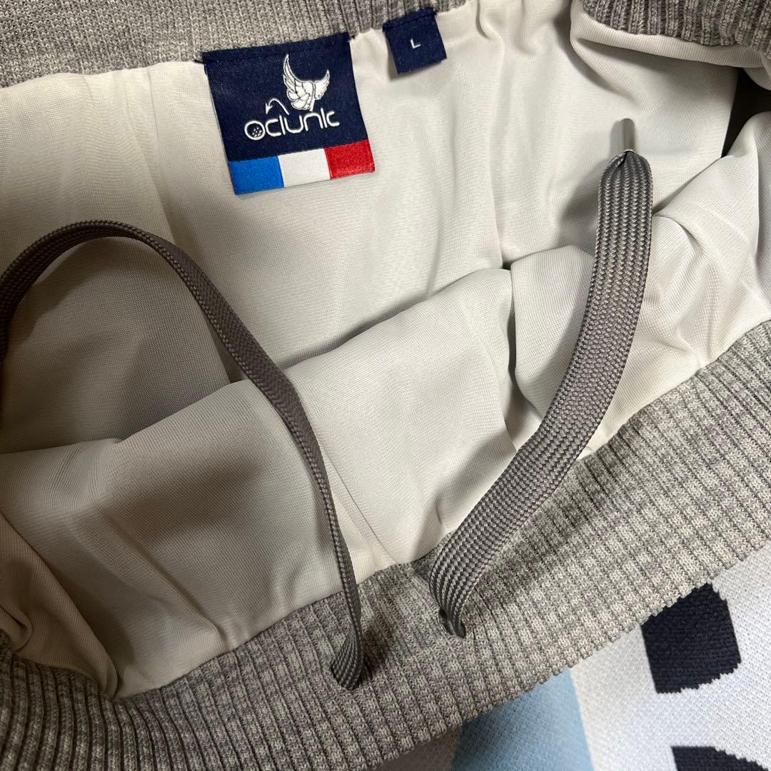 美品 クランクCLUNK ゴルフニットセットアップ　L