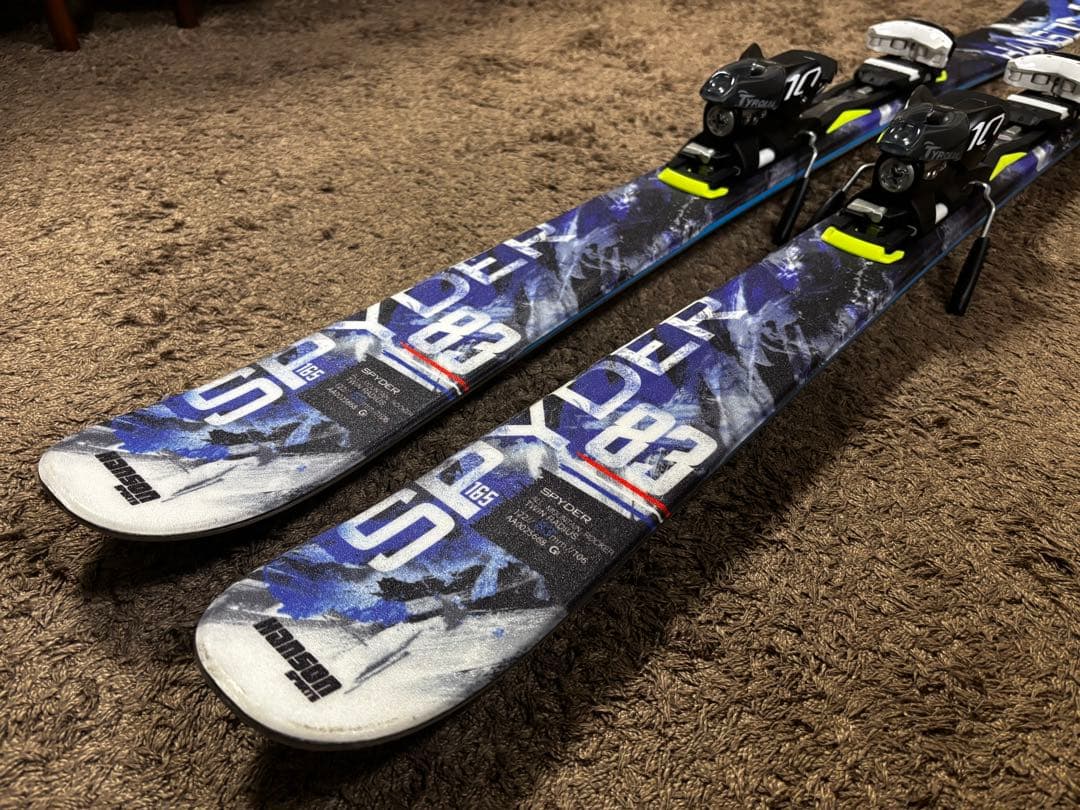HANSON SPYDER 83 スキー板 ハンソン スパイダー 165㎝