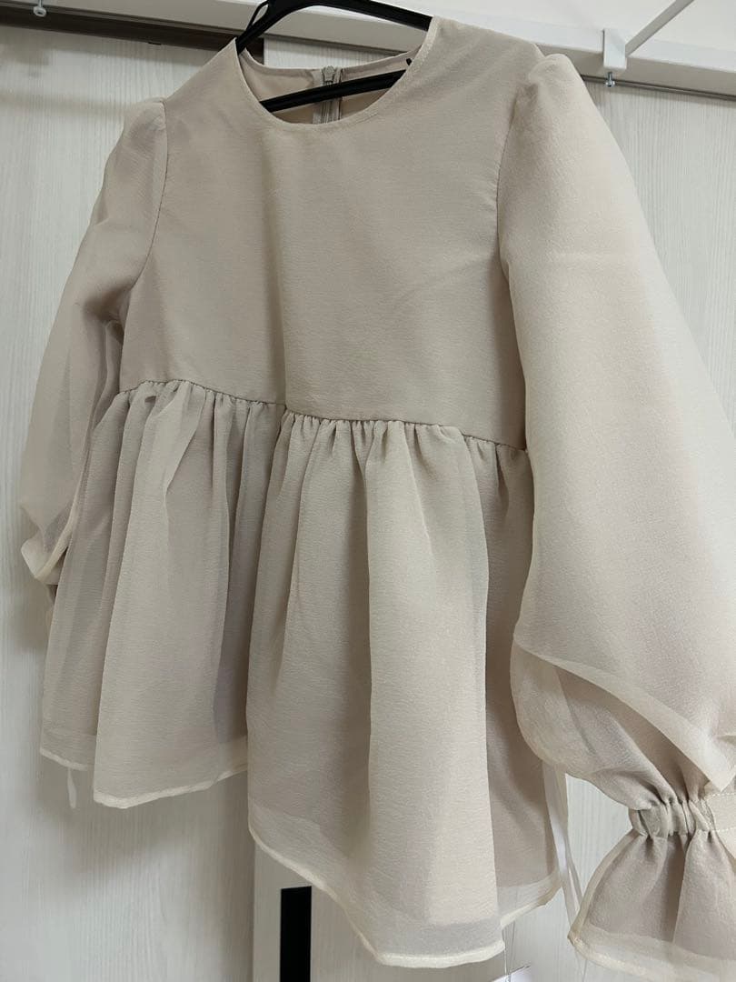 fitmore♡クリンクル！！ベージュ！新品未使用♡タグ付き！！