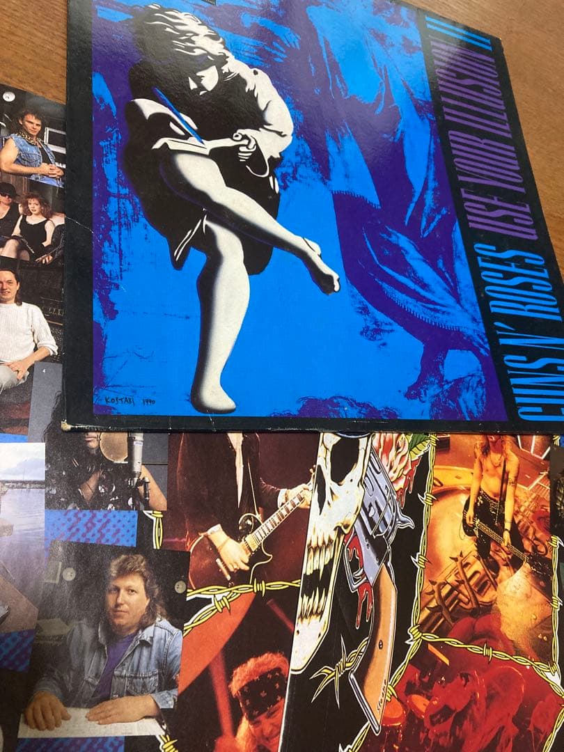 GUNS N' ROSES USE YOUR ILLUSION Ⅰ.Ⅱ セット