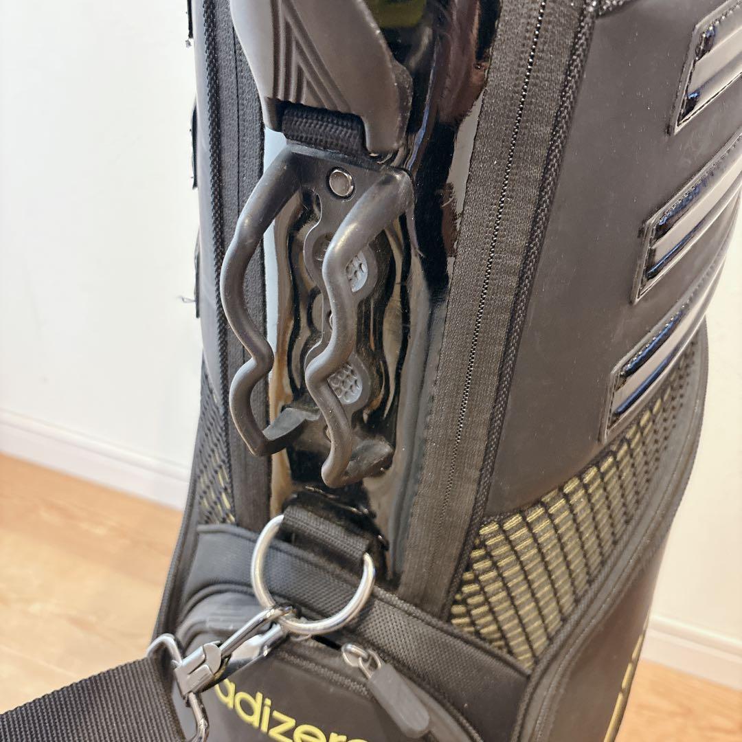 K462 adidas zero キャディバッグ イエローブラック
