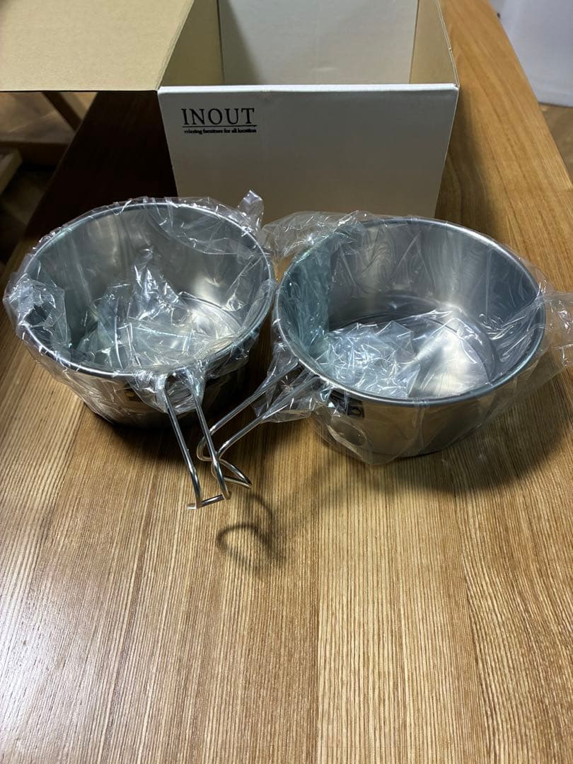 inout シェラカップ2個セット　新品未使用