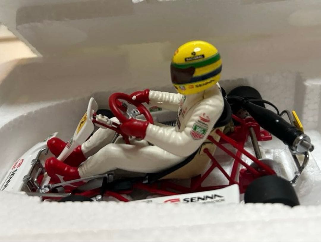 絶版品81 LANG Kart Paris Bercy 1993 アイルトンセナ