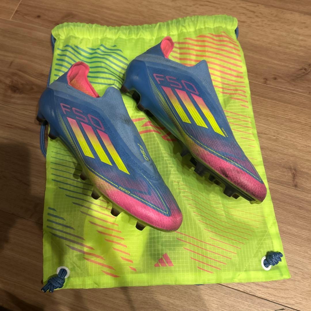 adidas F50 サッカースパイク　25