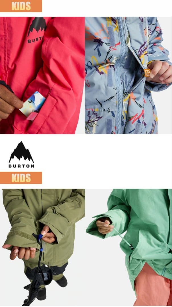 ☆【新品タグ付き/BURTON 】上のみ 160 キッズXL