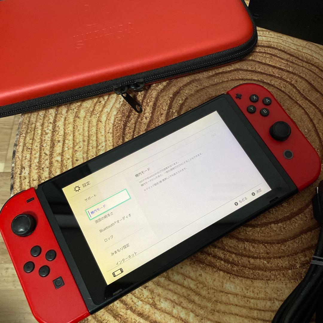Nintendo Switch ニンテンドースイッチ本体RED 箱無し