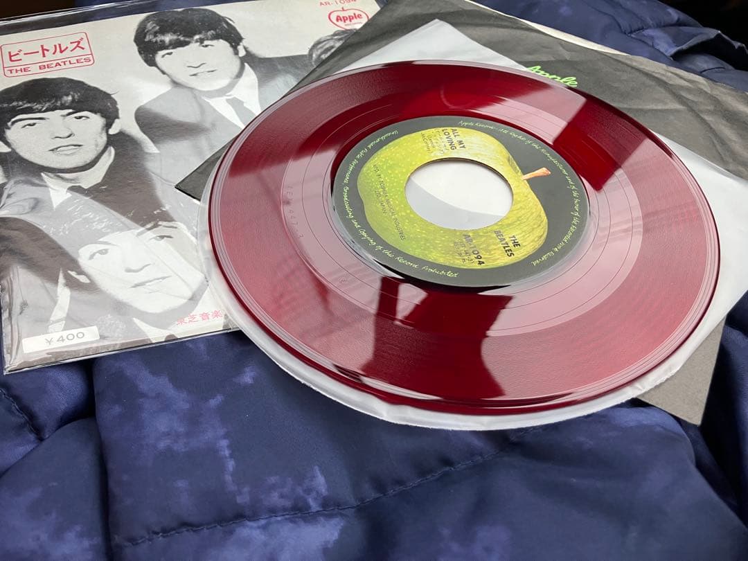 極上の赤盤　ミント盤　オールマイラヴイング