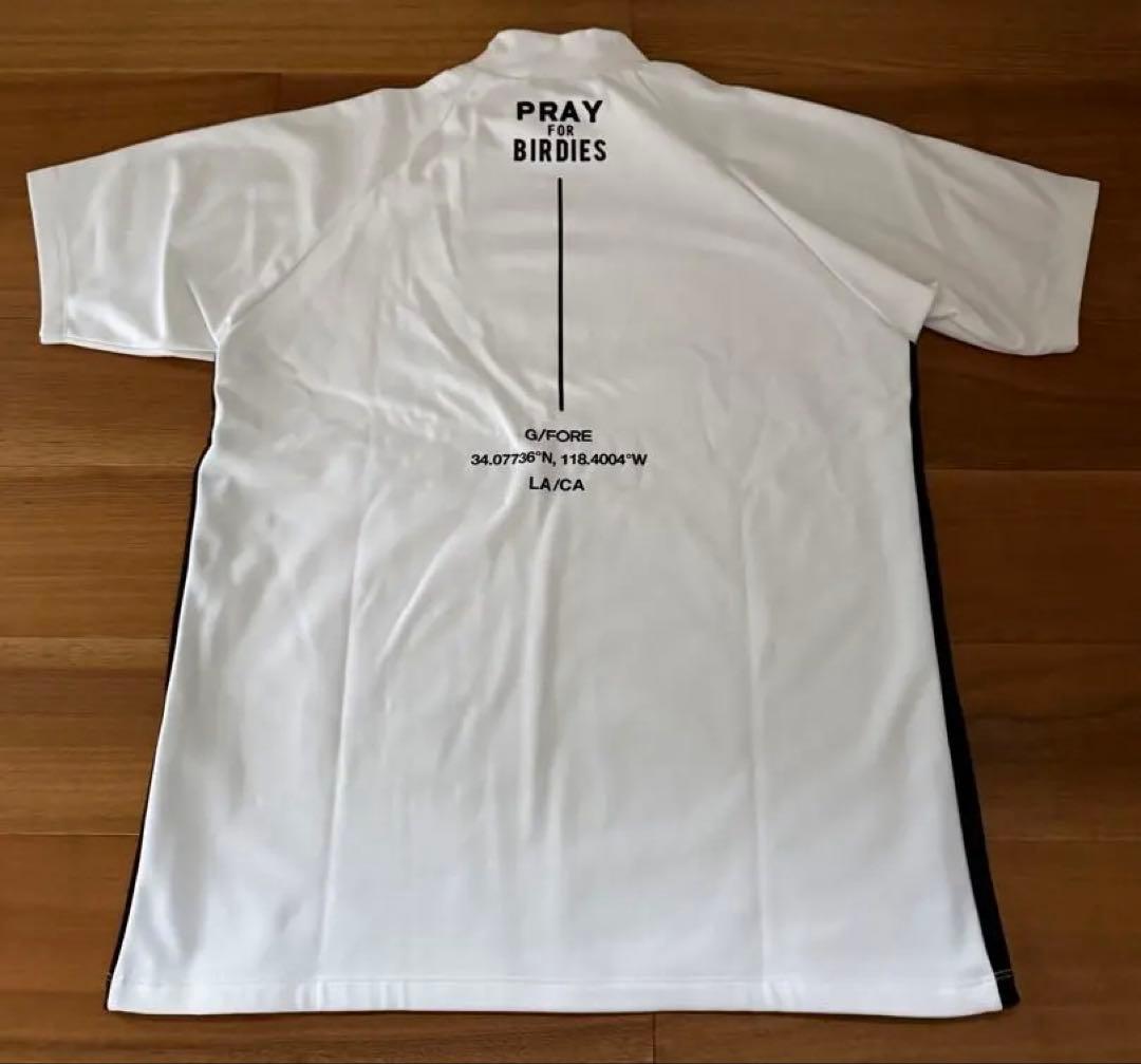 G/FORE ジーフォア MOCK NECK T-シャツ Lサイズ