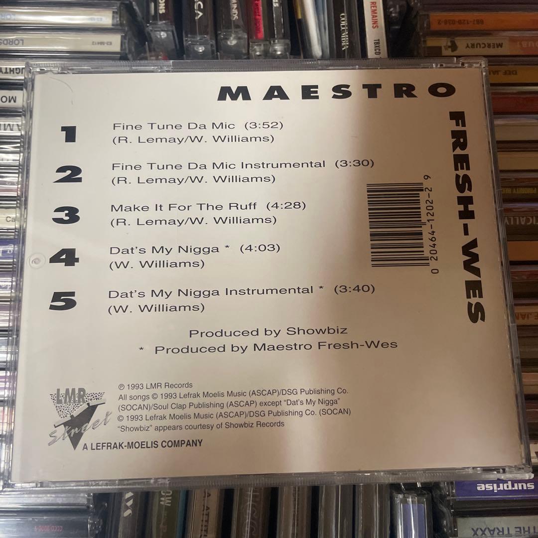 洋楽 Maestro Fresh-Wes Fine Tune Da Mic