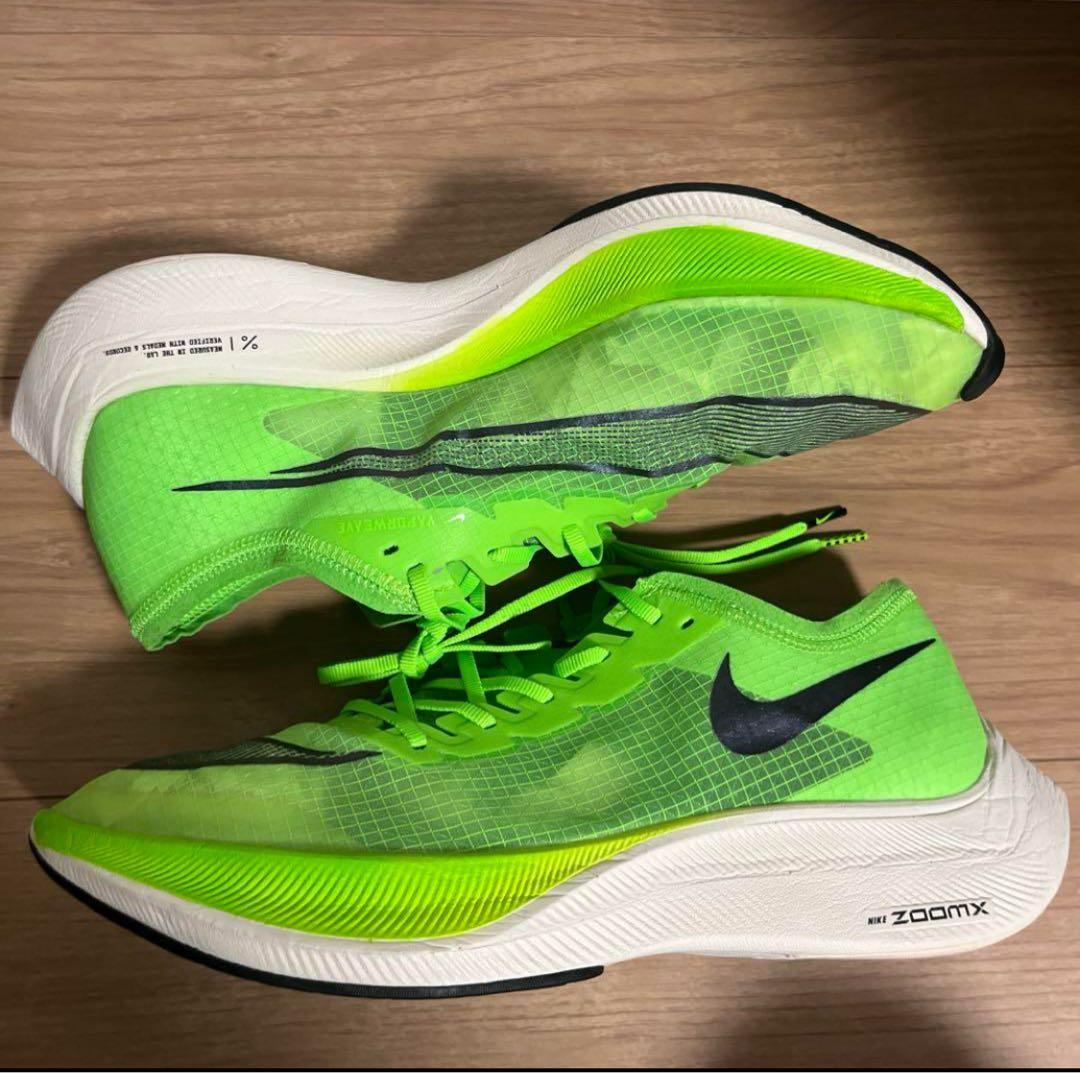 スパイク・シューズ Zoom X Vaporfly Next % \"Electric Green\"