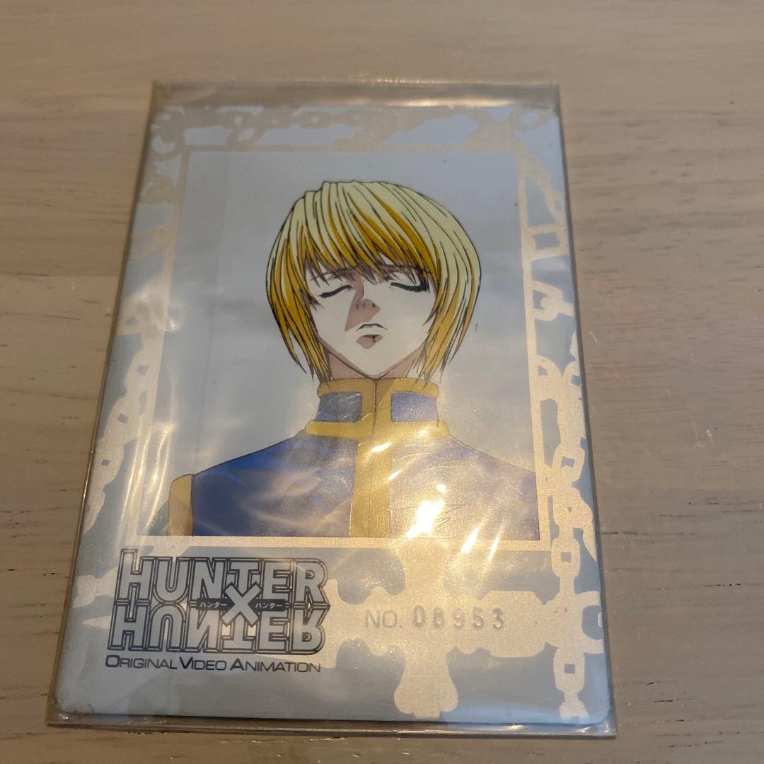 希少　hunter×hunter ova steel card 08935