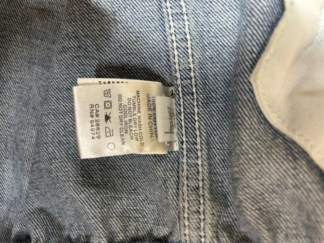 ジャケット・アウター Stussy Denim Work Jacket 7036