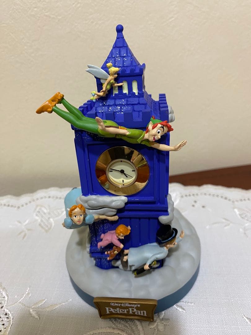 Disney⭐︎ディズニー ピーター・パン ⭐︎ファンタジークロック⭐︎未使用⭐︎難有り