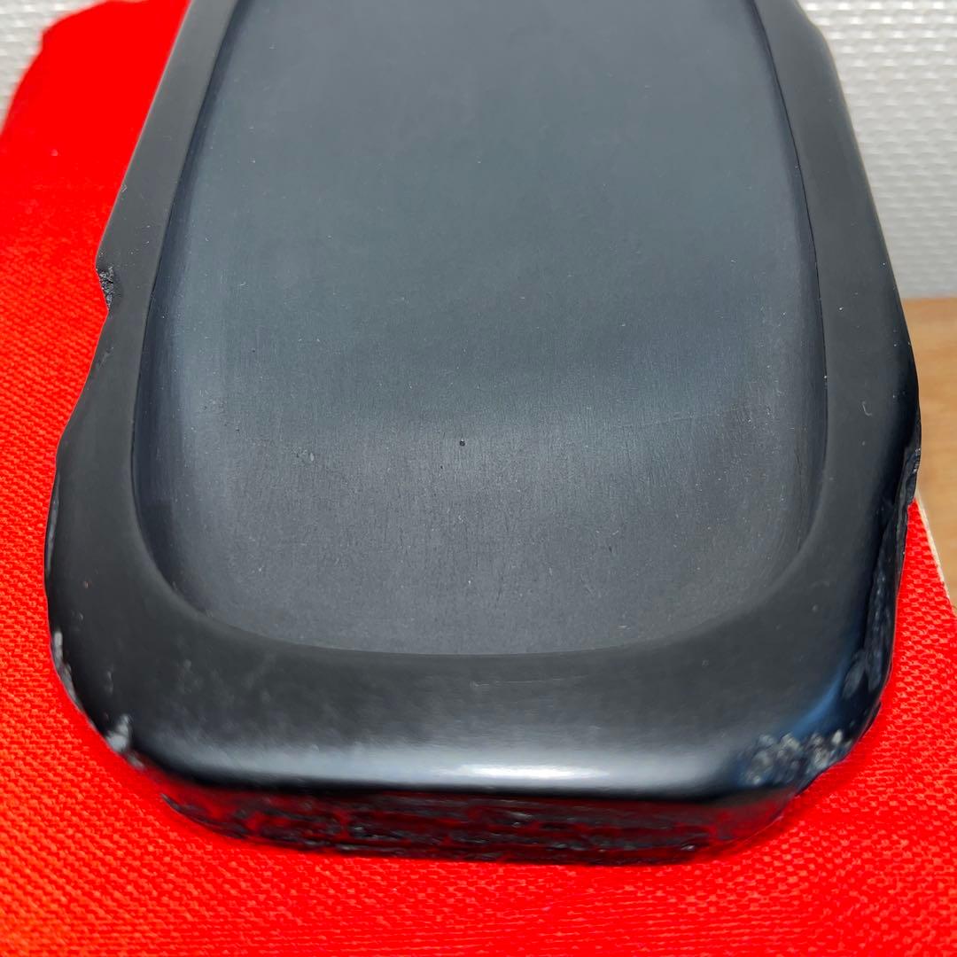 ⭕️雨畑硯　新品美品　雨畑硯開祖　機山堂　深澤粂次郎硯舗　11代　石渓　五三寸大