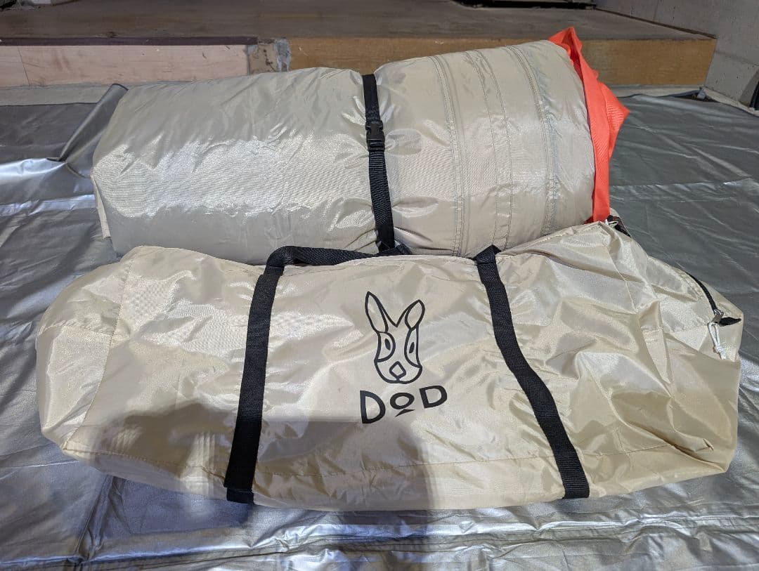✨1回使用✨　DOD KAMABOKO TENT2 カマボコテント2 タンカラー